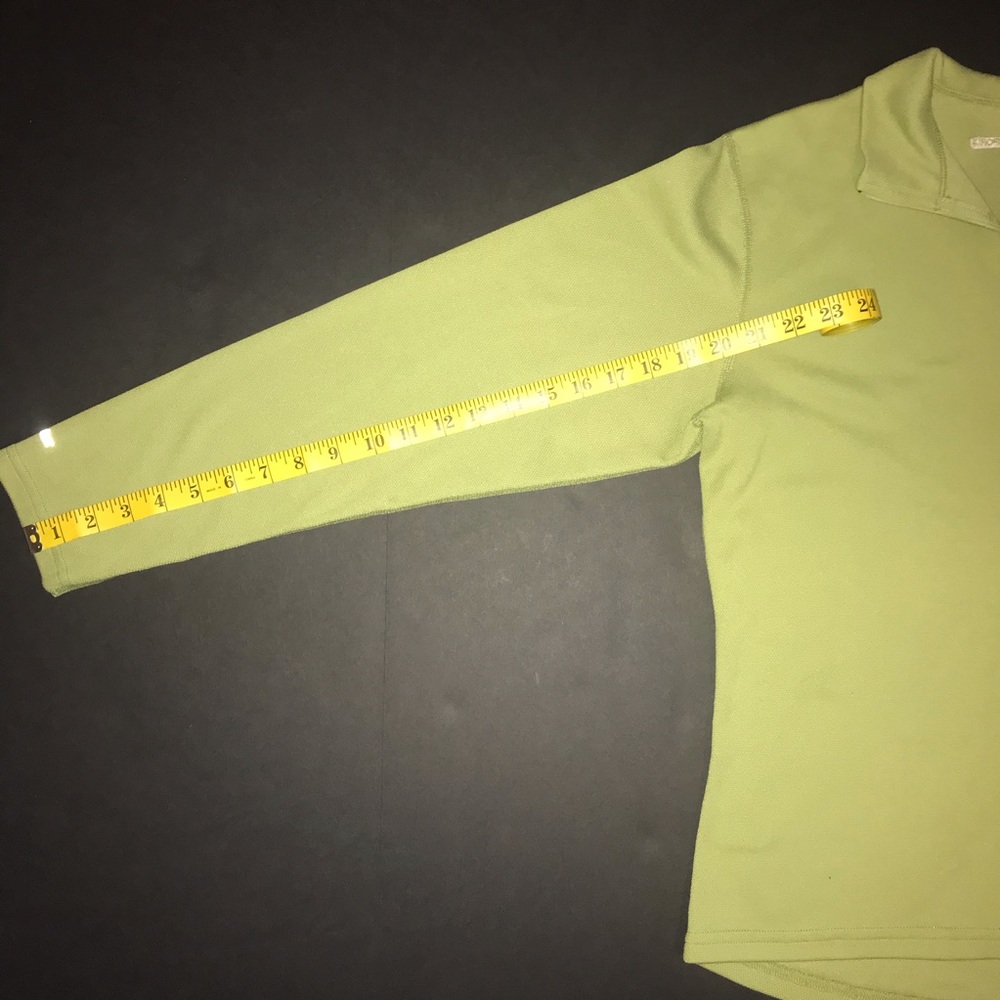 Bright green half zip Eastern Mountain Sports - Picture 7 of 7